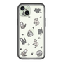 スリムプロテクションプレミアムケース［ オリジナル - CASEPLAYネコ総柄 - color ］