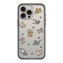 スリムプロテクションプレミアムケース［ オリジナル - CASEPLAYイヌ総柄 - color ］