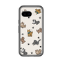 スリムプロテクションプレミアムケース［ オリジナル - CASEPLAYイヌ総柄 - color ］
