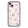 スリムプロテクションプレミアムケース［ オリジナル - CASEPLAYネコ総柄 - black ］
