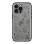 スリムプロテクションプレミアムケース［ オリジナル - CASEPLAYネコ総柄 - black ］