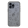 スリムプロテクションプレミアムケース［ オリジナル - CASEPLAYネコ総柄 - black ］