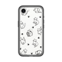 スリムプロテクションプレミアムケース［ オリジナル - CASEPLAYネコ総柄 - black ］