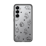 スリムプロテクションプレミアムケース［ オリジナル - CASEPLAYネコ総柄 - black ］