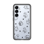 スリムプロテクションプレミアムケース［ オリジナル - CASEPLAYネコ総柄 - black ］