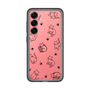 スリムプロテクションプレミアムケース［ オリジナル - CASEPLAYネコ総柄 - black ］