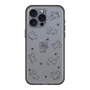 スリムプロテクションプレミアムケース［ オリジナル - CASEPLAYイヌ総柄 - black ］