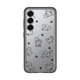 スリムプロテクションプレミアムケース［ オリジナル - CASEPLAYイヌ総柄 - black ］