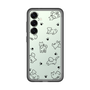 スリムプロテクションプレミアムケース［ オリジナル - CASEPLAYイヌ総柄 - black ］