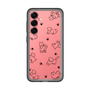 スリムプロテクションプレミアムケース［ オリジナル - CASEPLAYイヌ総柄 - black ］
