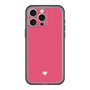 スリムプロテクションプレミアムケース［ オリジナル - 推し色ハート - レッド ］