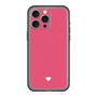 スリムプロテクションプレミアムケース［ オリジナル - 推し色ハート - レッド ］