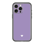 スリムプロテクションプレミアムケース［ オリジナル - 推し色ハート - パープル ］