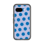 スリムプロテクションプレミアムケース［ オリジナル - 推し色水玉 - ブルー ］