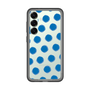 スリムプロテクションプレミアムケース［ オリジナル - 推し色水玉 - ブルー ］