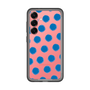 スリムプロテクションプレミアムケース［ オリジナル - 推し色水玉 - ブルー ］