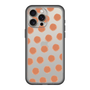 スリムプロテクションプレミアムケース［ オリジナル - 推し色水玉 - レッド ］