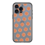 スリムプロテクションプレミアムケース［ オリジナル - 推し色水玉 - レッド ］