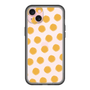 スリムプロテクションプレミアムケース［ オリジナル - 推し色水玉 - オレンジ ］