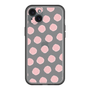 スリムプロテクションプレミアムケース［ オリジナル - 推し色水玉 - ピンク ］