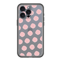 スリムプロテクションプレミアムケース［ オリジナル - 推し色水玉 - ピンク ］