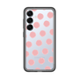 スリムプロテクションプレミアムケース［ オリジナル - 推し色水玉 - ピンク ］
