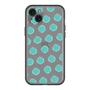 スリムプロテクションプレミアムケース［ オリジナル - 推し色水玉 - グリーン ］