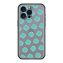 スリムプロテクションプレミアムケース［ オリジナル - 推し色水玉 - グリーン ］