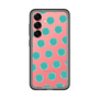 スリムプロテクションプレミアムケース［ オリジナル - 推し色水玉 - グリーン ］