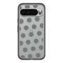 スリムプロテクションプレミアムケース［ オリジナル - 推し色水玉 - ブラック ］
