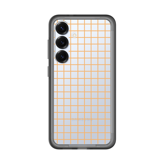 スリムプロテクションプレミアムケース［ オリジナル - 推し色チェック - イエロー ］