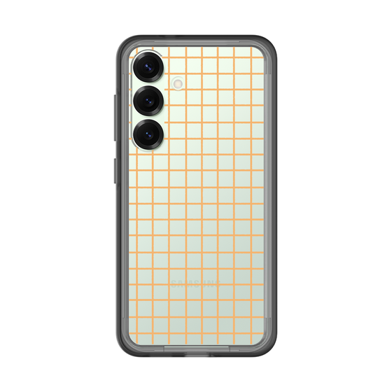 スリムプロテクションプレミアムケース［ オリジナル - 推し色チェック - イエロー ］