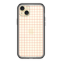 スリムプロテクションプレミアムケース［ オリジナル - 推し色チェック - オレンジ ］