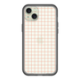 スリムプロテクションプレミアムケース［ オリジナル - 推し色チェック - オレンジ ］
