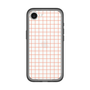 スリムプロテクションプレミアムケース［ オリジナル - 推し色チェック - オレンジ ］