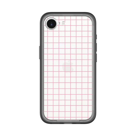 スリムプロテクションプレミアムケース［ オリジナル - 推し色チェック - ピンク ］