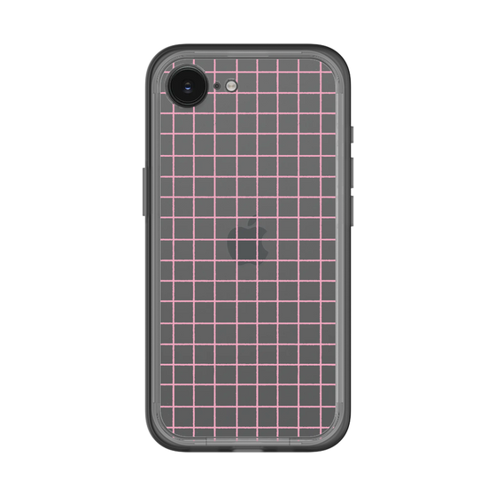 スリムプロテクションプレミアムケース［ オリジナル - 推し色チェック - ピンク ］