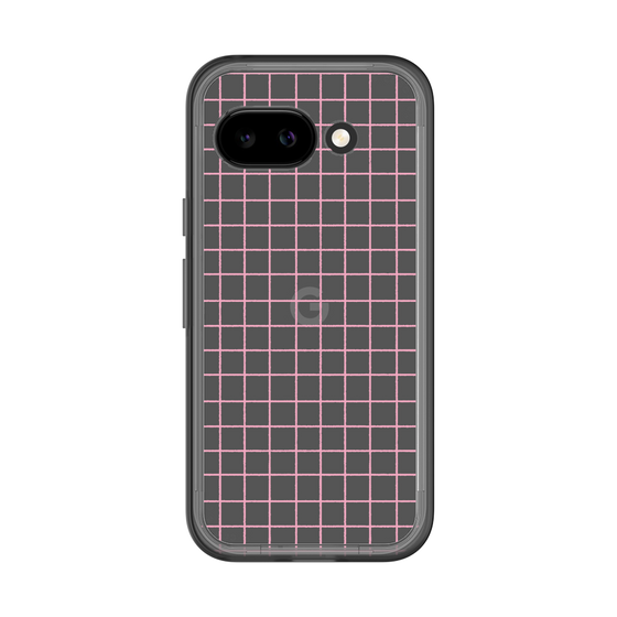 スリムプロテクションプレミアムケース［ オリジナル - 推し色チェック - ピンク ］
