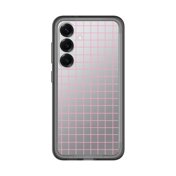 スリムプロテクションプレミアムケース［ オリジナル - 推し色チェック - ピンク ］