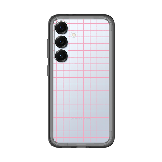 スリムプロテクションプレミアムケース［ オリジナル - 推し色チェック - ピンク ］