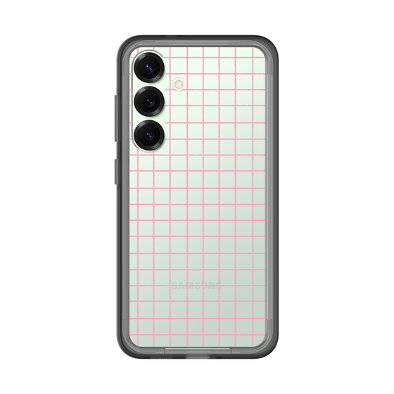 スリムプロテクションプレミアムケース［ オリジナル - 推し色チェック - ピンク ］