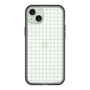 スリムプロテクションプレミアムケース［ オリジナル - 推し色チェック - グリーン ］