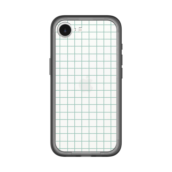 スリムプロテクションプレミアムケース［ オリジナル - 推し色チェック - グリーン ］