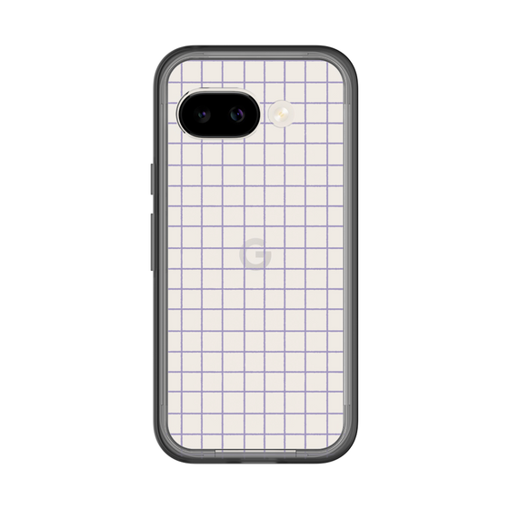 スリムプロテクションプレミアムケース［ オリジナル - 推し色チェック - パープル ］