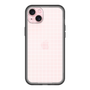 スリムプロテクションプレミアムケース［ オリジナル - 推し色チェック - ホワイト ］