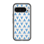 スリムプロテクションプレミアムケース［ オリジナル - 推し色三角 - ブルー ］