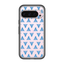 スリムプロテクションプレミアムケース［ オリジナル - 推し色三角 - ブルー ］