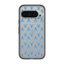 スリムプロテクションプレミアムケース［ オリジナル - 推し色三角 - ブルー ］