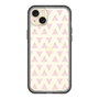 スリムプロテクションプレミアムケース［ オリジナル - 推し色三角 - ピンク ］