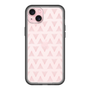 スリムプロテクションプレミアムケース［ オリジナル - 推し色三角 - ピンク ］